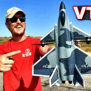 Coolest VTOL You Didn't Know EXISTED!!! - J-20 FIGHTER JET with BRUSHLESS TWIN MOTORS