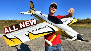 BRAND NEW!!! E-Flite Sportix 1.1m RC Plane - Your NEXT STEP after Trainer!