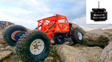 SEQURE Electronics for Ultimate RC Crawler Performance | Powerful Motor, 70A ESC, WiFi-Link Setup