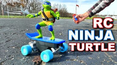 $10 Ninja Turtle RC Skate Board Toy!!!