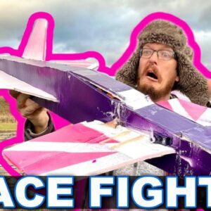 CRASH (a lot). Learn. Conquer! EMOTIONAL FLIGHT with the FT Space Fighter RC Plane!!!