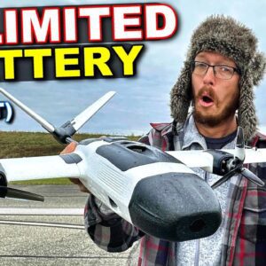 RC Plane with 90 MINUTE Flight Time!!!