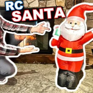 Santa Gone Turbo!! The HILARIOUS RC Car Christmas Decoration!