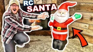 Santa Gone Turbo!! The HILARIOUS RC Car Christmas Decoration!