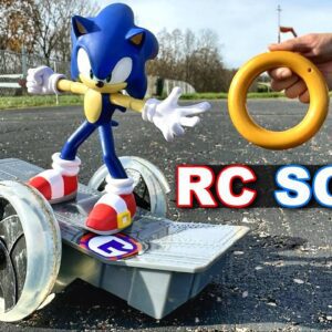 Unleashing SONIC SPEED! 🌀 Epic RC Skateboard in Action!