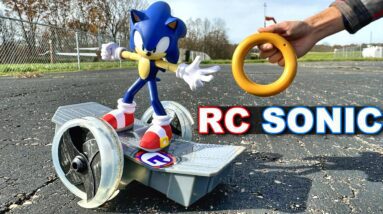 Unleashing SONIC SPEED! 🌀 Epic RC Skateboard in Action!