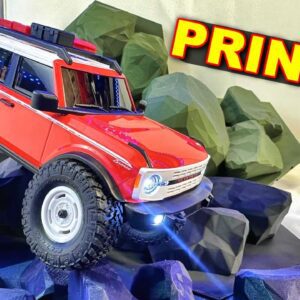 3d Printing Your Own RC Car Course FEATURING New Axial Bronco SCX24