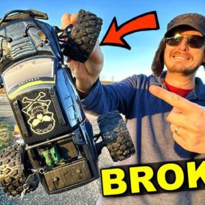 40 mph RC Car DESTROYED!!!