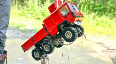 RC Sherp vs. MAN KAT: Deep Puddles & Near Disaster! 😱💦