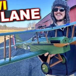 COOLEST Warbird EVER! - E-flite S.E.5a 900mm WWI Airplane