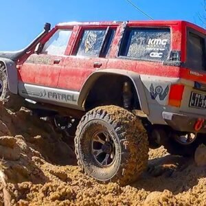 RC Car Sand Storm! 💨 Jeep, Patrol, G63 6x6 & Bronco Conquer the Dunes! 💪