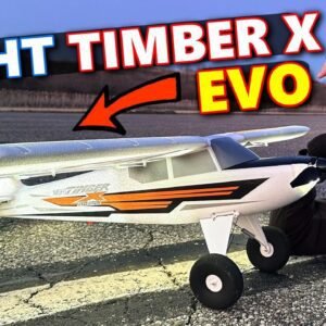 BRAND NEW!!! E-flite Night Timber X Evolution 1.2m RC Airplane