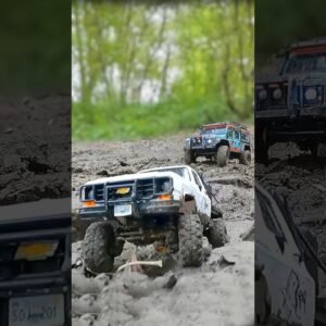 🚙 RC Mud War! 18 vs 118 💥2