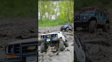 🚙 RC Mud War! 18 vs 118 💥2