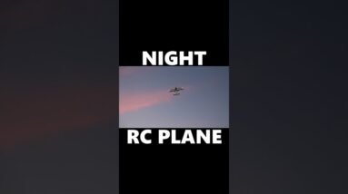 Flying The NEW Night Timber X Evolution At DUSK! #rcplane #rc #rcairplane