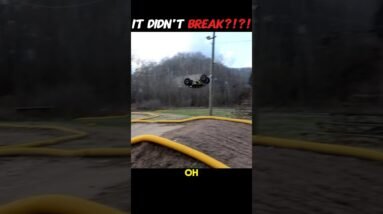 How did it survive??? #rc #rccar #rctoys #thercsaylors