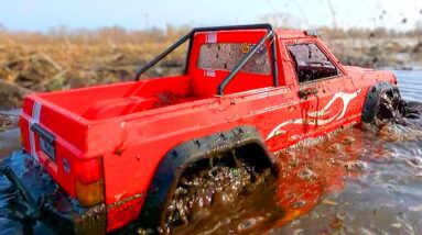 RC MUD MADNESS! Sherp vs. Bronco, HiLux, Comanche (Who Will Win?)