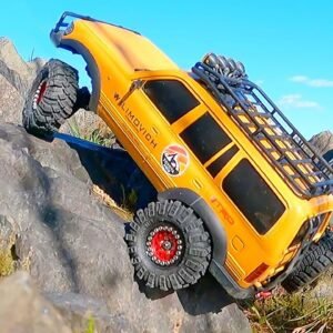 RC Cars vs IMPOSSIBLE ROCKS! 😱 Epic Flips, Falls & Extreme Crawler Action!