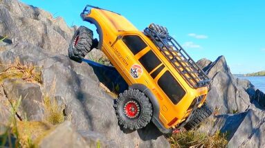 RC Cars vs IMPOSSIBLE ROCKS! π± Epic Flips, Falls & Extreme Crawler Action!