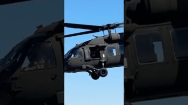When a Blackhawk flies by and aims a camera at you..Did I get marked or what?