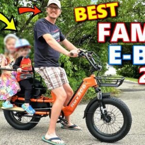 Limo Style E-Bike for the WHOLE Family!