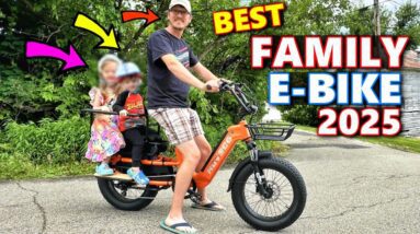 Limo Style E-Bike for the WHOLE Family!
