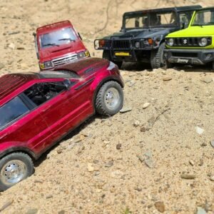 4 RC CARS TRAPPED in Deep Sand! 😱 IMPOSSIBLE ESCAPE? Epic Rescue Mission!