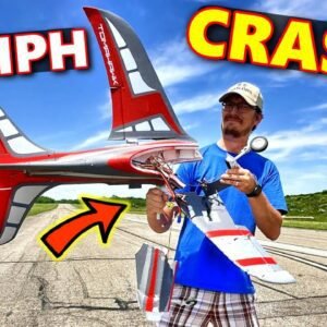 RC Jet Goes CRAZY and Crashes HARD – Epic Fail!