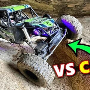 RC Car Vs. CAVE: Axial Gilamon's COLDEST Challenge YET!