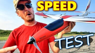 Speed Test GONE WRONG!!! E-flite Electro Streak hits INSANE speeds!