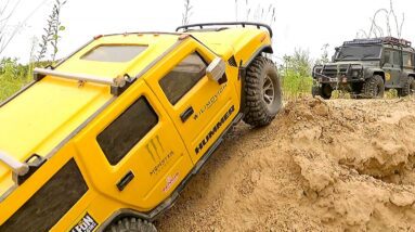 RC Hummer H2 vs The IMPOSSIBLE Canyon! 😱 Extreme Rollovers & Winch Recovery