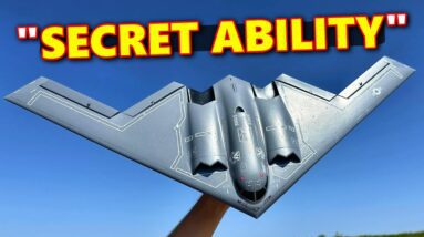 GAME CHANGER Secret Feature on E-flite Micro B-2 Stealth Bomber!!