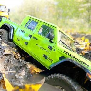 RC Jeep Gladiator KEEPS Getting STUCK! 😱 Unimog to the Rescue  Wilimovich Off Road