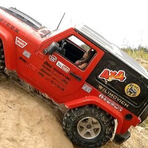 We Built a DANGEROUS RC Canyon Track! 😱 Jeep Wrangler Test Drive
