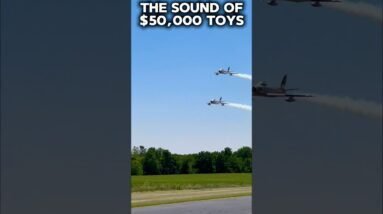 The Sounds of $50,000 RC Toys! Real Turbine RC Jets Cost More Than My Real Car!!! #thercsaylors