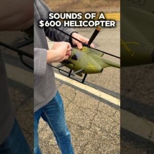 Sounds of a $600 RC Helicopter! #rchelicopter #expensivetoys #technology #thercsaylors