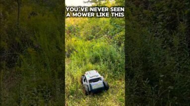 You’ve never seen a Smart Robot Mower Do THIS Before! Love How Versatile This Is! #mowrator