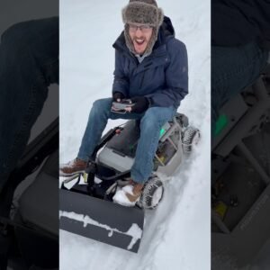 Just Riding My RC Mower Converted Into An RC Snow Plow! #makeitfun #mowrator #thercsaylors