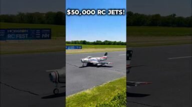Would You Spend $50,000 on RC Jets?! These are RC, But REAL Turbines! #expensivetoys #luxury