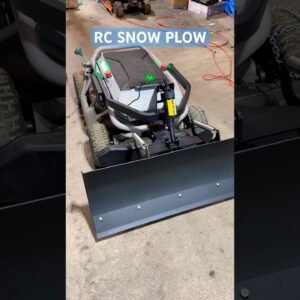 Goodbye Snow Shovels! Hello RC Snow Plow, Money Making Machine!! #thercsaylors