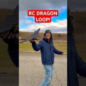Doing a LOOP With an RC Dragon! #thercsaylors #howtotrainyourdragon