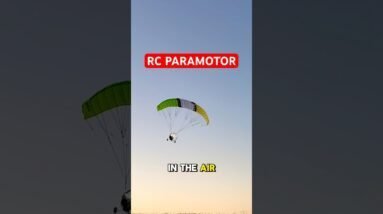 Huge 2.5 meter Wingspan RC Paramotor Only $199 Which is Pretty Crazy and Fun To Fly!