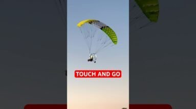 Perfect Touch and Go Incoming with this RC Paramotor! This Takes Some Skills and Patience!