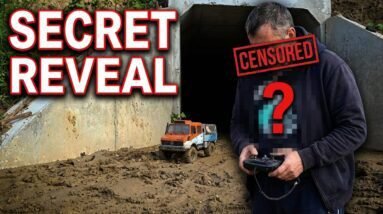 Unimog in Deep Mud + SECRET REVEAL! 😱 Traxxas TRX4 Bonus Footage