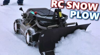 INSANE! This RC can PLOW SNOW!