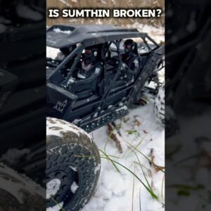 Is Something Broken!? Snow Fun with our Side by Side RC! #thercsaylors