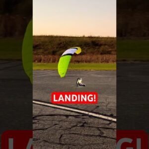 Landing an RC Paramotor is Not as Easy as Thie Looks! Great Job Roger! #thercsaylors #paramotor