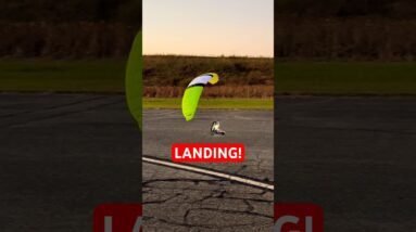 Landing an RC Paramotor is Not as Easy as Thie Looks! Great Job Roger! #thercsaylors #paramotor
