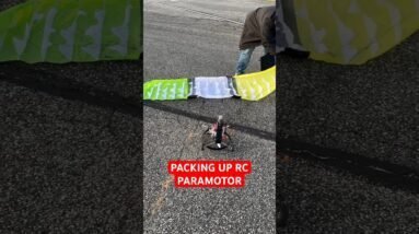 Packing Up an RC Paramotor is More Challenging than Actually Flying One! #thercsaylors