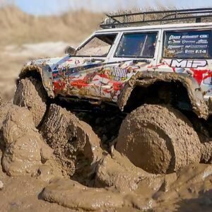 Sticky Mud Trap! 😱 Winch Rescue Train & Impossible Hill Climb